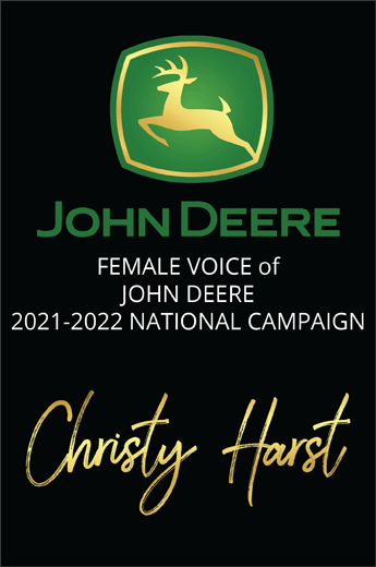 Christy Harst Female Voice Over Talent Christy John Deere 2022